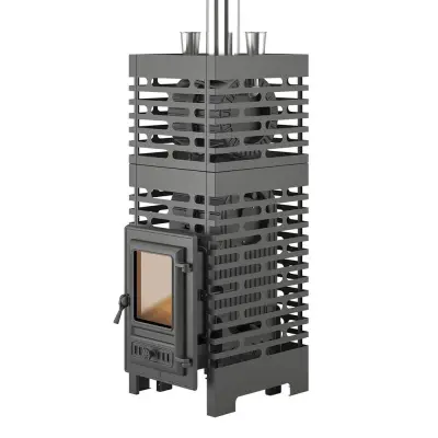 Фото Печь для бани ASTON «Шторм 26 Турбопар» Long (350) в магазине Woodson