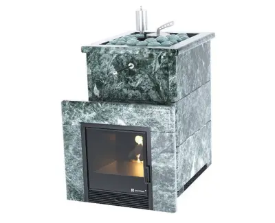Фото Печь «Анапа» в полноценном кожухе с открытым верхом Змеевик в магазине Woodson
