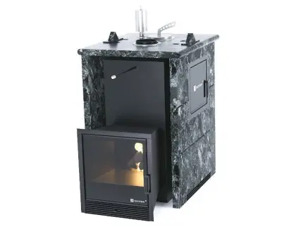 Фото Печь «Анапа» М2 в трехстороннем кожухе  Пироксенит в магазине Woodson