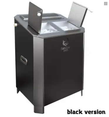 Фото Электропечь 10 кВт/380 ПАРиЖАР black (с парогенератором) в магазине Woodson