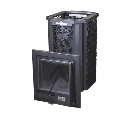 Фото Печь банная PROHARD 20M "Хохлома" Панорама в магазине Woodson