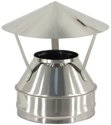 Фото Оголовок вентилируемый — К — 115 / 200 / 230— нерж 0,5 мм 