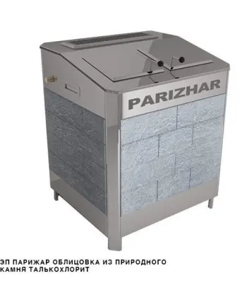 Фото Электрическая паротермальная печь 18 кВт/380 ПАРиЖАР облицовка т/хл "антик" в магазине Woodson