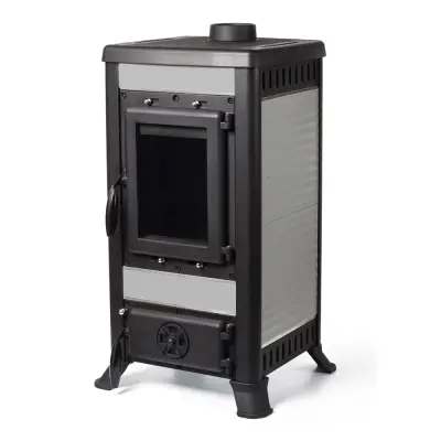 Фото Печь чугунная KLEMENS I серый в магазине Woodson