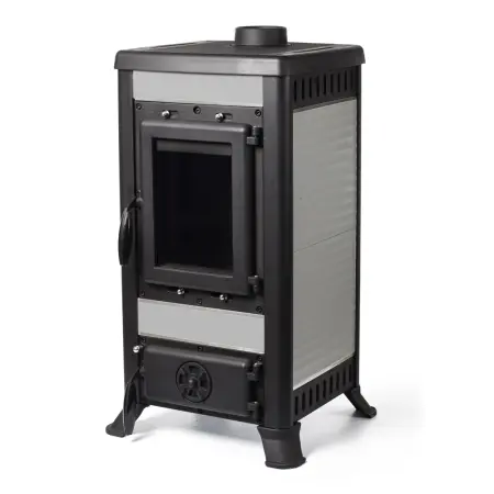 Фото Печь чугунная KLEMENS I серый в магазине Woodson