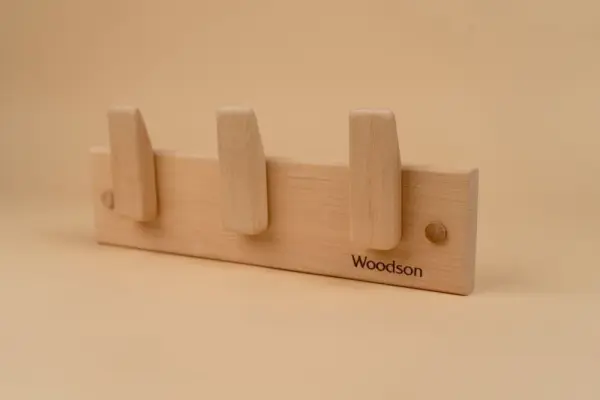 Вешалка Woodson D3, 3 крепления, ольха