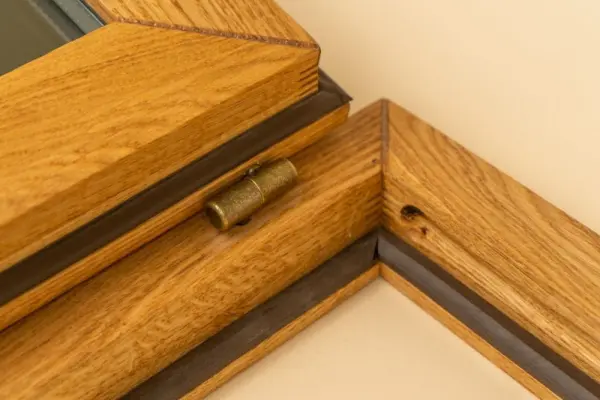 Окно Woodson  PRO 60*50, стекло GREY дуб, левое