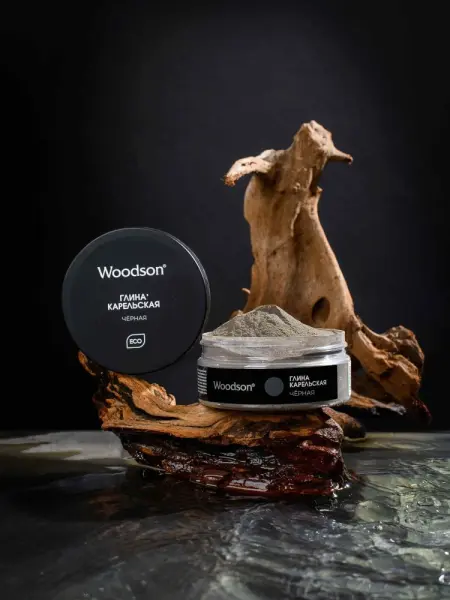 Глина черная Карельская