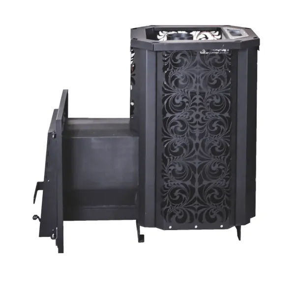 Фото Печь банная PROHARD 20L "Хохлома" Панорама в магазине Woodson