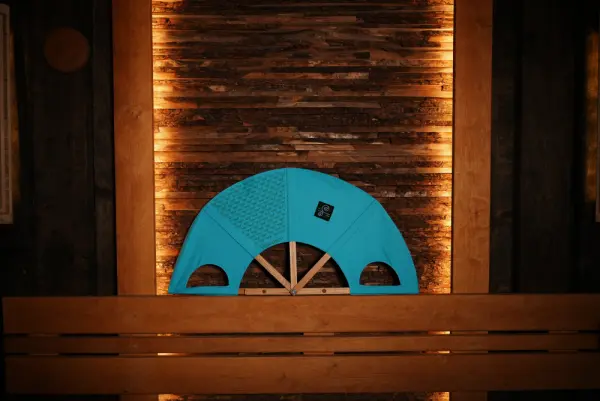 Веер Woodson Арома, голубой