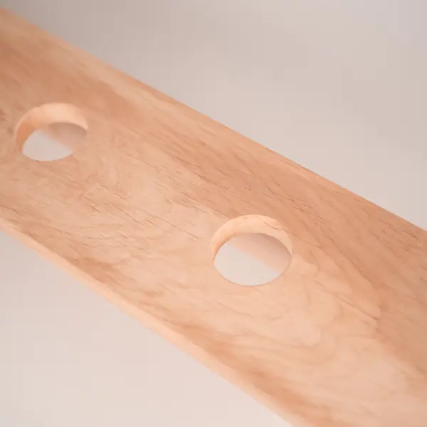 Полка для трав и веников Левада, ольха, 3 отверстия