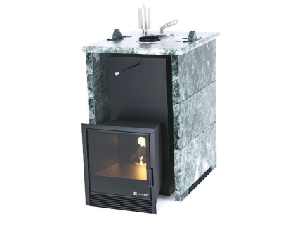 Фото Печь «Анапа» в трехстороннем кожухе  Змеевик в магазине Woodson