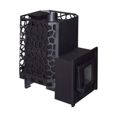 Фото Печь для бани РАДА 6, закрытая каменка, 18 M(СЕТКА), без дверцы в магазине Woodson