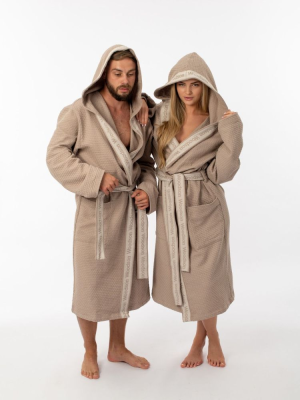 Халат вафельный Woodson, creamy (46)