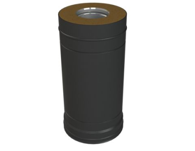 Фото Сэндвич-труба L-500 Grill'D AISI 430 1 мм/Оц 0,5 мм (D115/250) черный 