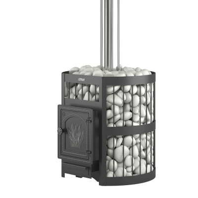 Фото Чугунная печь для бани ЭТНА Стандарт 18 (ДТ-4С)  б/в в магазине Woodson