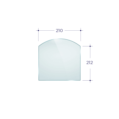 Стекло Везувий СВ-05 (0,210х0,212) Арка