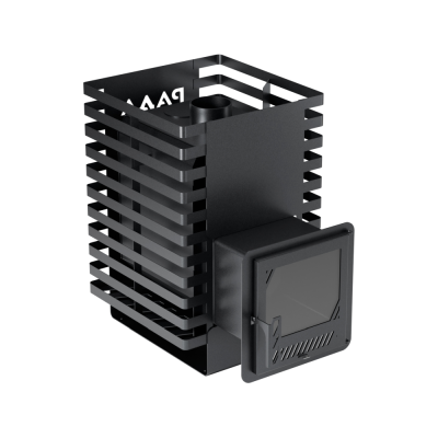 Фото Печь банная "РАДА ТЕРМА 2026" ОК 8мм 20M, дверца со стеклом в магазине Woodson