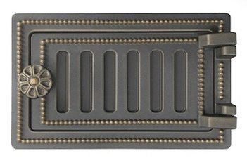 Дверка ВЕЗУВИЙ поддувальная ДП-2 (Бронза)