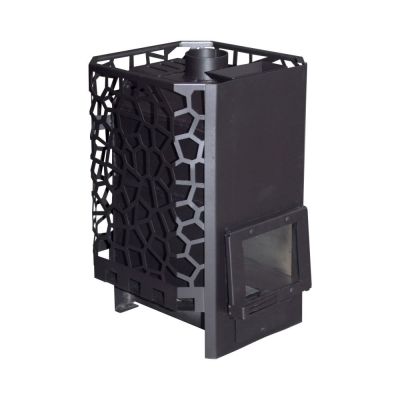 Фото Печь для бани РАДА 4, закрытая каменка, 18 S (СЕТКА), без дверцы в магазине Woodson