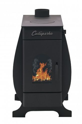 Фото Печь воздухогрейная "Сибирячка" 9 кВт. Кожух из нержавеющей стали в магазине Woodson