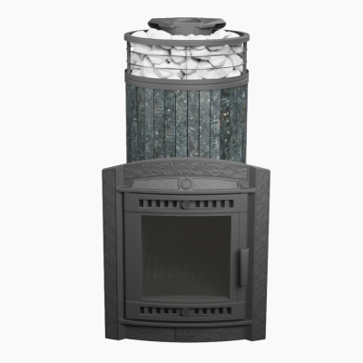 Фото Печь банная "Атмосфера XL" Пироксенит ламель+сетка в магазине Woodson