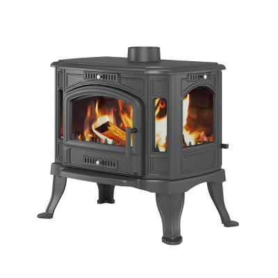 Фото Печь-камин Везувий KZ-14РS "Антрацит"  в магазине Woodson