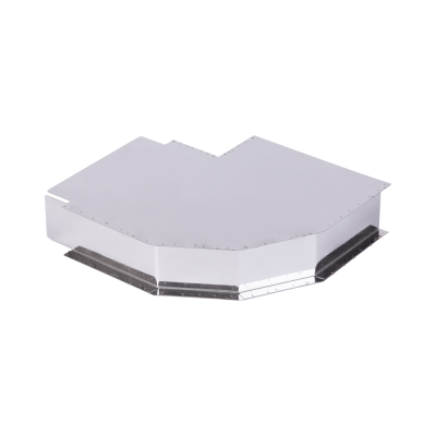 Угол КуБасту "Плоский" (горизонтальный) — 90 гр — нерж 0,5 мм