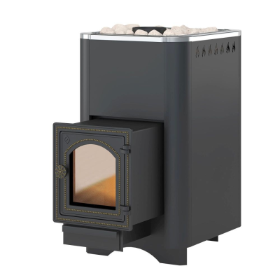 Фото Печь ВЕЗУВИЙ Русичъ Антрацит 22 (ДТ-4С) в магазине Woodson