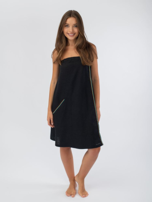 Килт женский Woodson, чёрный лён (42)