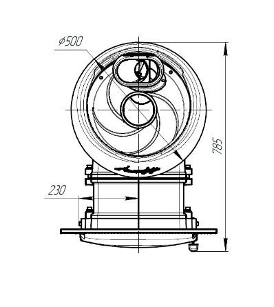 Фото Печь банная "Атмосфера XL" в ламелях "Жадеит" наборный рисунок в магазине Woodson