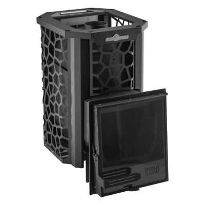 Фото Печь банная HARD 20L "Саванна" Панорама в магазине Woodson