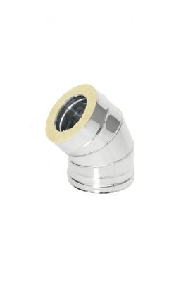 Фото Отвод Термо 45* ОТ-Р 444-0.5/304 D250/310 с хомутом 