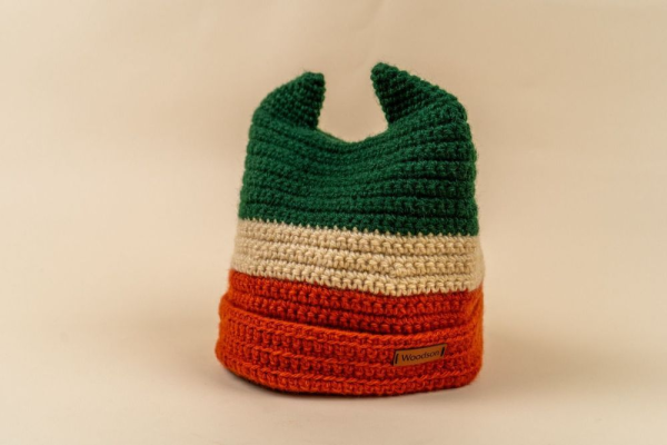 Шапка вязаная для бани Woodson Тепло вождя