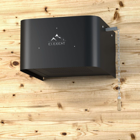 Обливное устройство EVEREST Эмаль Черная 35л