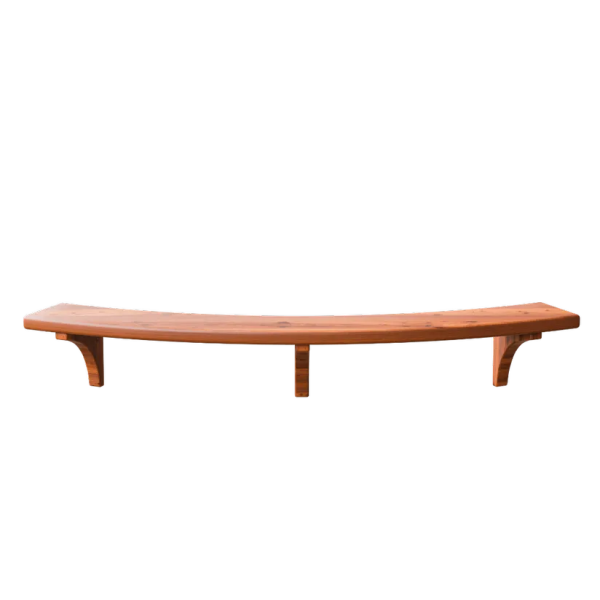 Полка радиусная термобереза