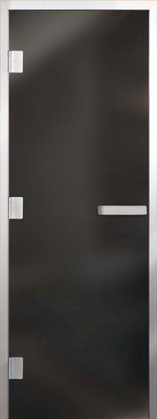 Дверь Хамам Элит серая MATELUX 1900*700, R