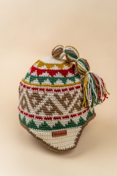 Шапка вязаная для бани Woodson Дыхание костра