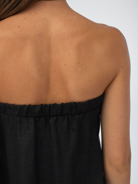 Килт женский Woodson, чёрный лён (42)