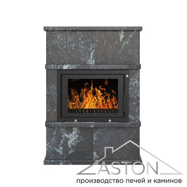 Камин ASTON 600 "ВЫБОРГ" Н-1176 Амфиболит