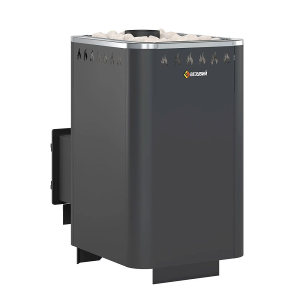 Фото Печь ВЕЗУВИЙ Русичъ Антрацит 22 (ДТ-4С) в магазине Woodson