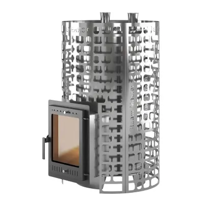 Фото Печь для бани Эверест "Steam Master" 60 НЕРЖ. (320М) б/в в магазине Woodson