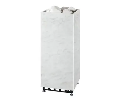 Фото Электрическая печь RAE Tulikivi для бани и сауны (10,5 кВт) Белый Мрамор в магазине Woodson