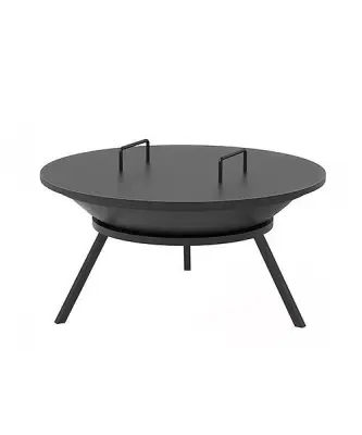 Чугунная Костровая чаша "Fantastic" ("Фантастик") Ø 700 Стандарт (чаша+подставка+крышка)