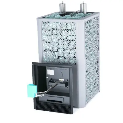 Фото Печь Изистим Ялта 35 К/2025 Хохлома, САБК-40 в магазине Woodson