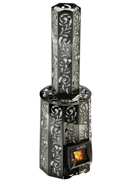 Фото Дровяная банная печь Grill'D Violet 200 Short в магазине Woodson